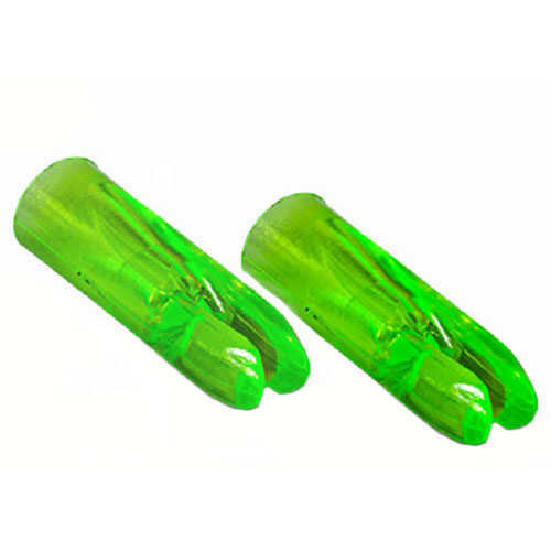 Truglo 5/16" Arrow Nocks, Green, 6 Pack Md: TG144A1