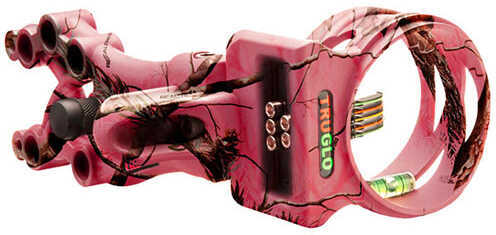 Truglo Carbon XS Xtreme Sight 5 Light, .019", Realtree Xtra Pink Md: TG5805P