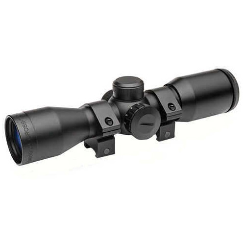 Truglo Cross Tec Compact Crossbow Scope 4x32mm Illuminated Reticle With Rings, Black Md: TG8504AL4