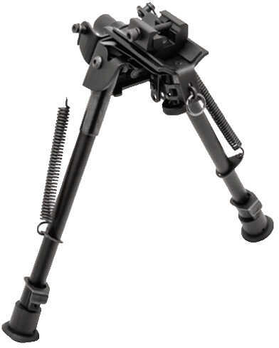 Truglo TAC POD Adjustable Bipod Fixed Black Adaptor Fits Sling Swivel Stud or Picatinny Rail 9"-13" TG8901L