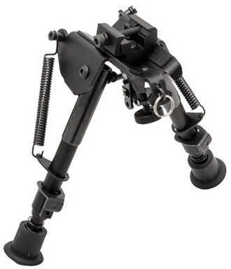 Truglo TAC POD Adjustable Bipod Pivot Black Adaptor Fits Sling Swivel Stud or Picatinny Rail 6"-9" TG8902S