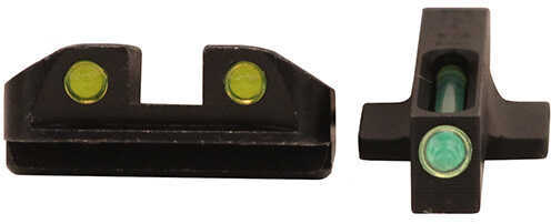 Truglo TFO Brite-Site Series Kahr Set, Yellow Rear Sight Md: TG131AT1Y