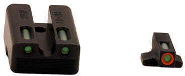 Truglo TFX Sight Set Novak LoMount cut .260 Front/.450 Rear (1911 5" Government . 45 ACP Md: TG13NV1PC
