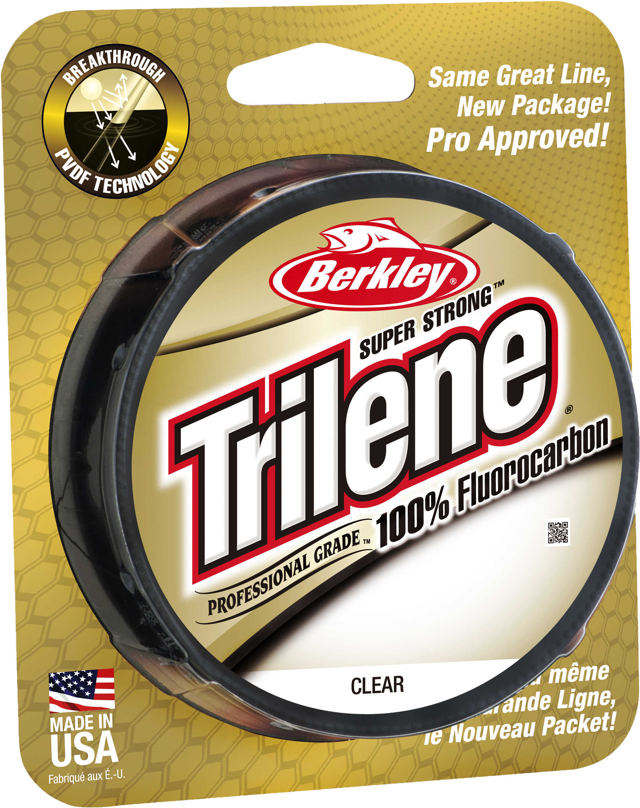 Berkley Trilene Fluorocarbon Professional Grade Filler Spool Line 4 lb, 200 Yards , Clear Md: 1313940