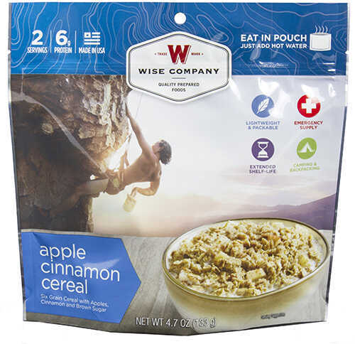 Wise Foods Dessert Dish Apple Cinnamon Cereal, 2 Servings Md: 03-908