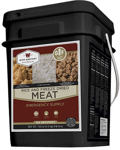 Click to see larger image. Wise Foods Gluten Free Protein Bucket - 104 Servings MN# WGF07-704