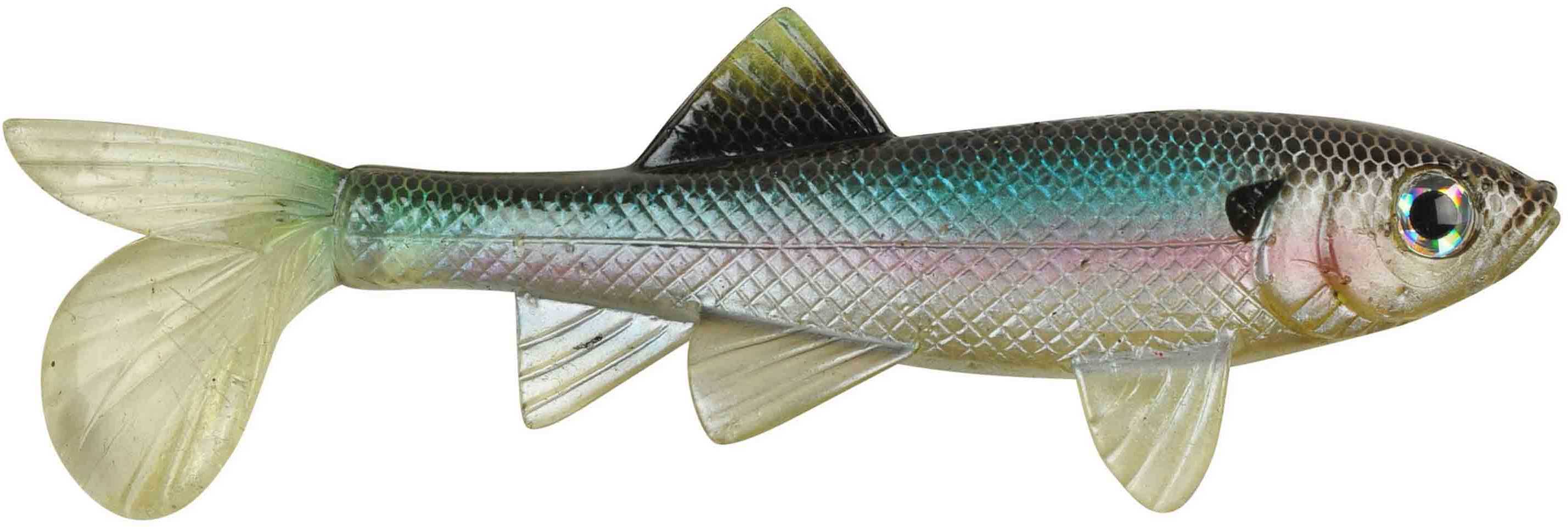 Berkley Havoc Sick Fish, 4" Ghost Minnow 1280555