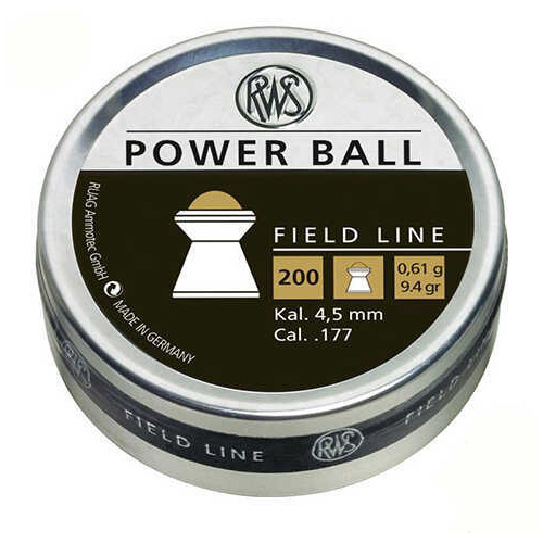 Power Ball .177 Caliber Pellets, 200-Piece Blister Pack Md: 2317414