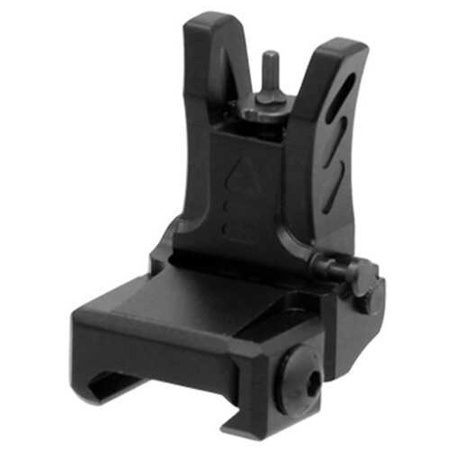 Leapers Inc. - UTG Sight Flip-Up Front Low Profile Fits Picatinny Black Finish MNT-755