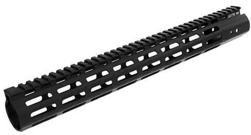 Leapers Inc. - UTG Handguard Fits AR Rifles 15" Super Slim Free Float M-LOK Black MTU019SSM