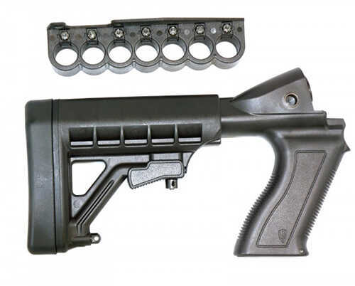 ProMag Remington 870 12 Gauge Shotgun, Adjustable Buttstock, 7 Round Shell Carrier, Black Md: AA87088