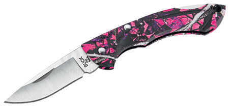 Buck Knives Nano Bantam 1 7/8" Plain Satin Blade, Muddy Girl ETP Handle, Boxed Md: 0283CMS31