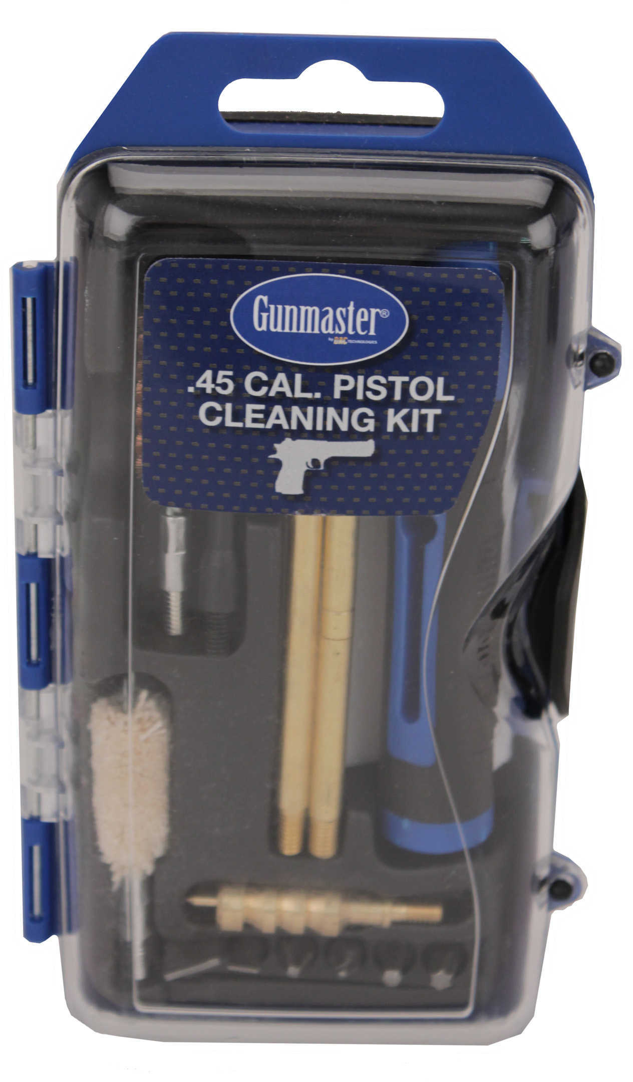 Gunmaster DAC 14 Piece Pistol Cleaning Kit w/6 Driver Set 44/45 Caliber GM45P