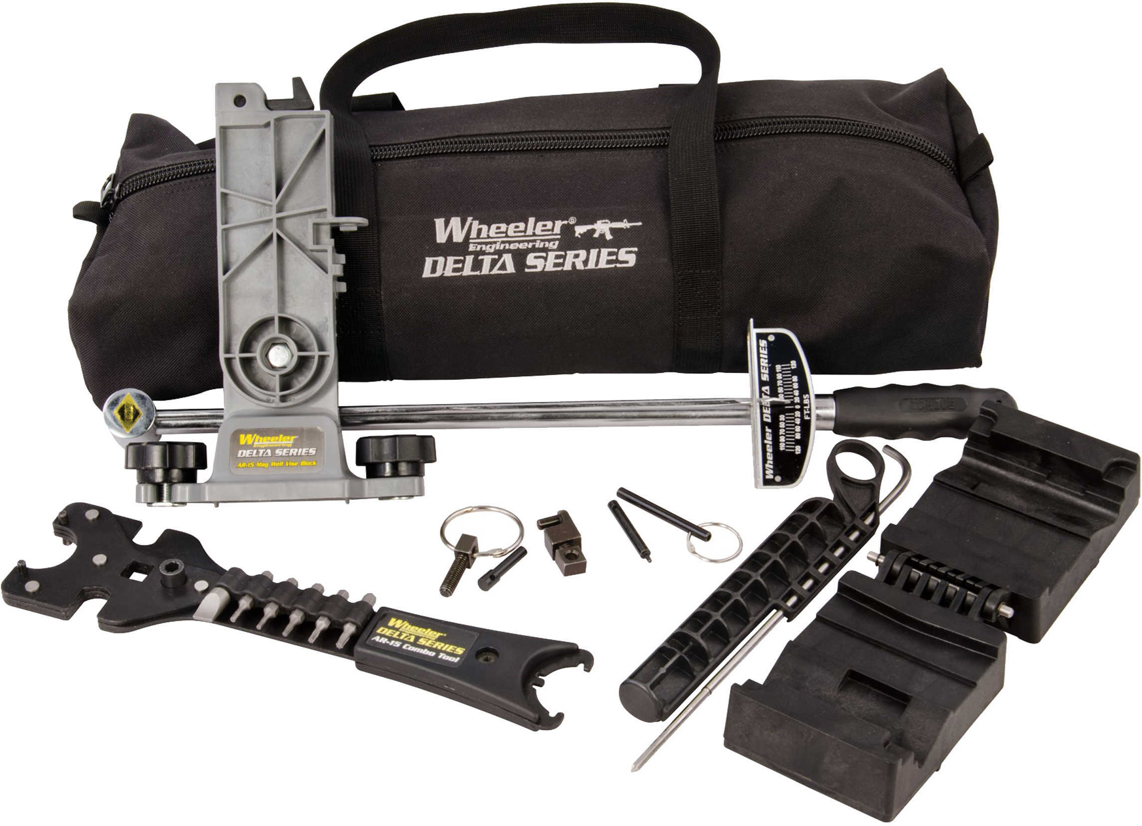 Wheeler AR Armorers Tool Build Kit For Rifles 7 Piece Essentials With Carry Bag 156111