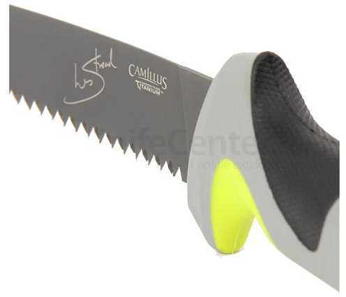 Camillus Cutlery Company Les Stroud SK Path Fixed Saw, Firestarter Md: 19121