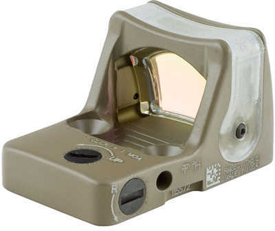 Trijicon RMR Sight Dual Illuminated, 7 MOA Amber Dot, Cerakote, Flat Dark Earth Md: Rm04-C-700165