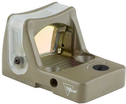Trijicon RMR Sight Dual Illuminated, 7 MOA Amber Dot, Cerakote, Flat Dark Earth Md: Rm04-C-700165