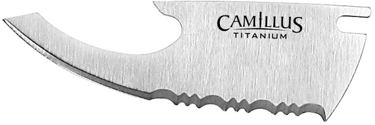 Camillus Cutlery Company TigerSharp Replacement Titanium Blades, 2 Pack, Serrated Md: 18566