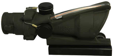 Trijicon ACOG 4x32mmObj 36.8ft@100yds OD Green Dual Illum Red Chevron TA31D100309