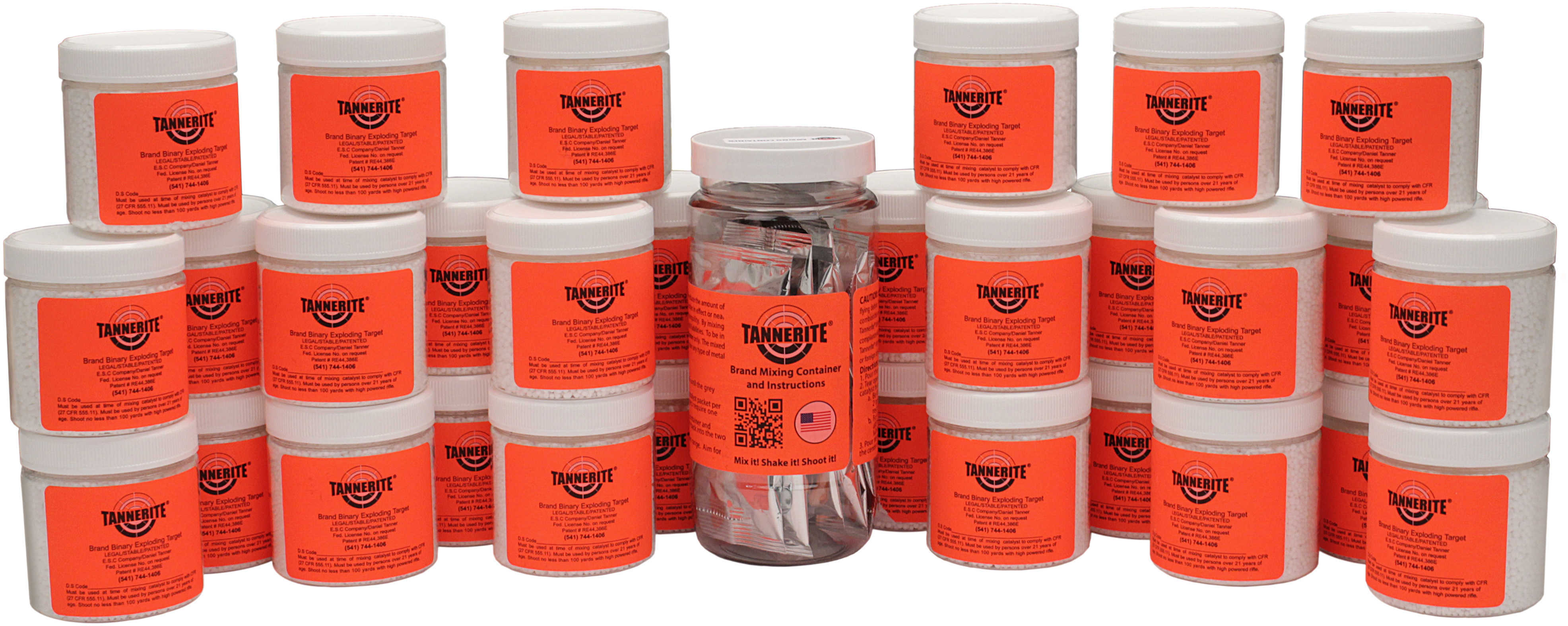 Tannerite Exploding Target 1/4 lbs 30 Count Pro Pack PP30