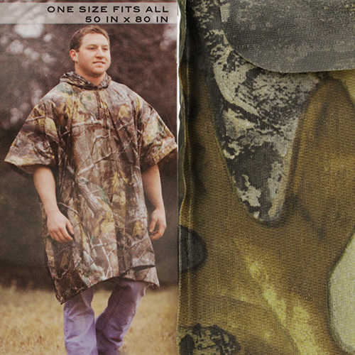 Coleman Apparel Camo Poncho AP Md: 2000014936