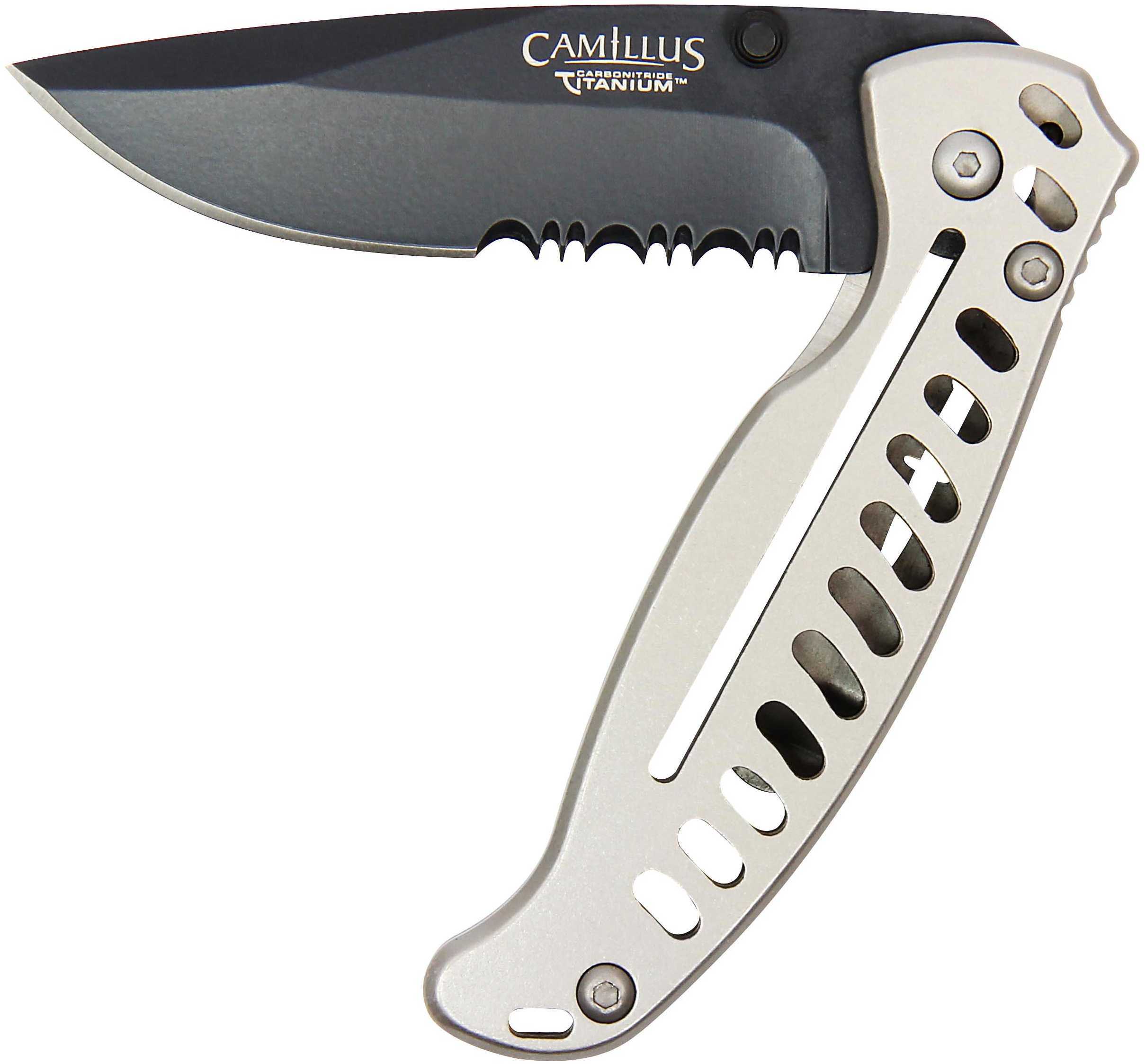 Camillus Cutlery Company EDC3 Carbonitride Titanium AUS-8 Md: 19166