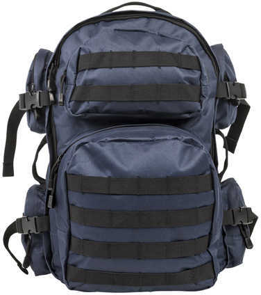 NcStar Tactical Back Pack Blue/Black Trim Md: CBL2911