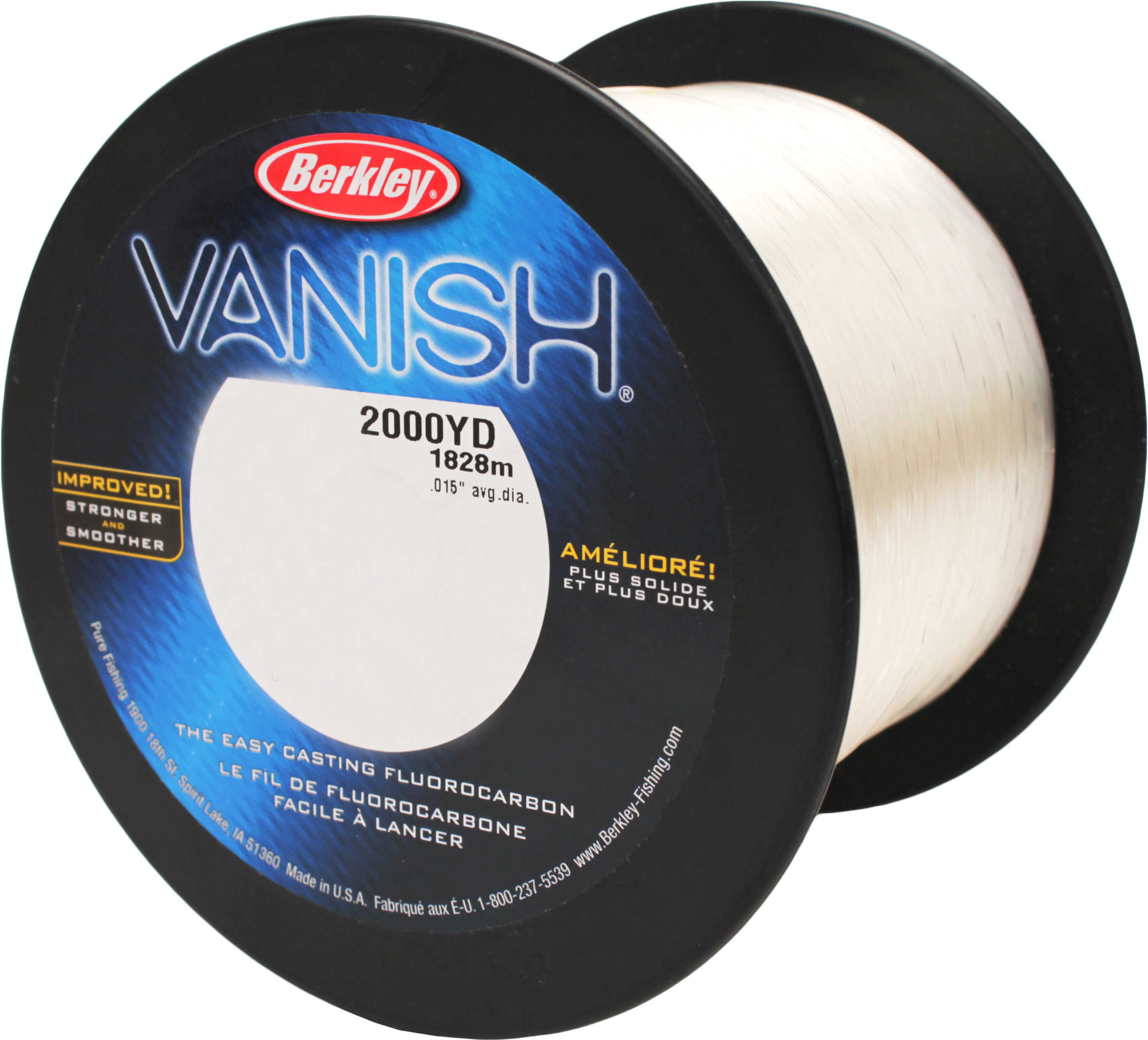 Berkley Vanish Service Spool, 2000 Yards Clear 14 lbs Md: 1010788