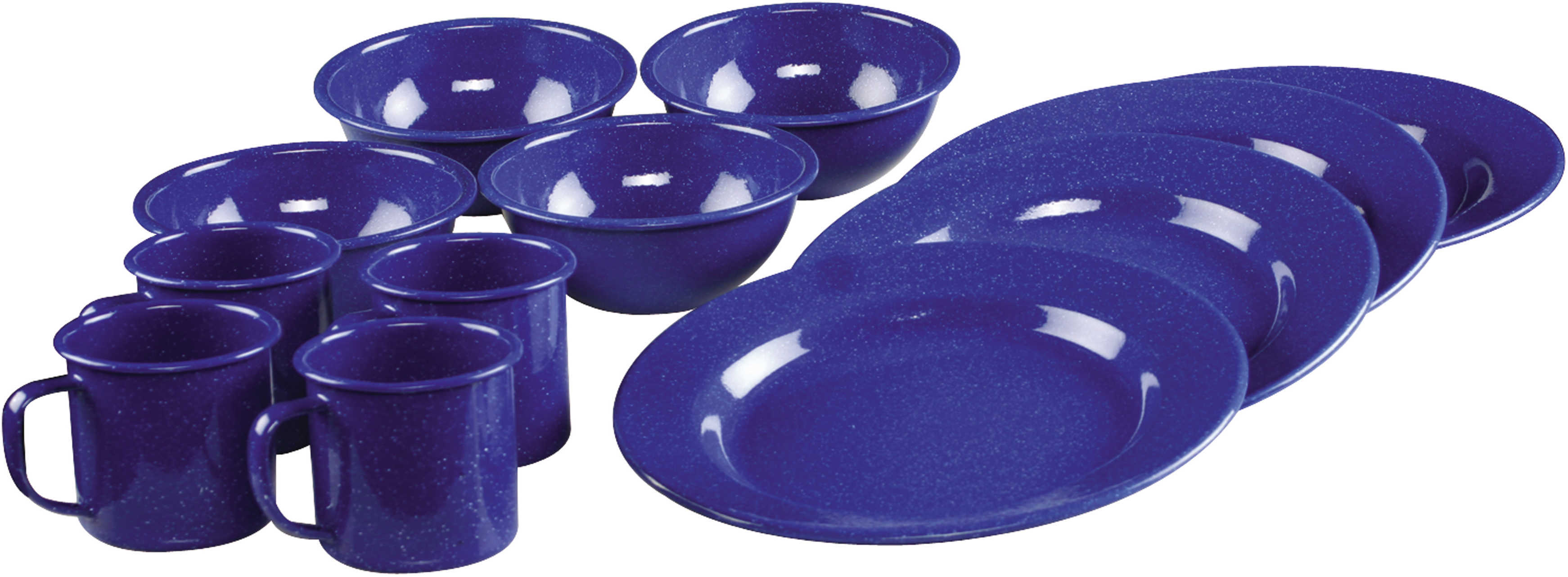 Coleman Enamelware Dining Set Blue 12 Piece Md: 2000016404