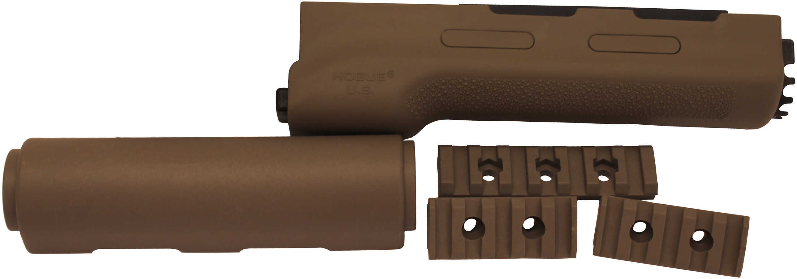 Hogue AK-47 Overmolded Forend Yugo Style, Rubber Grip Area, Desert Tan 74314