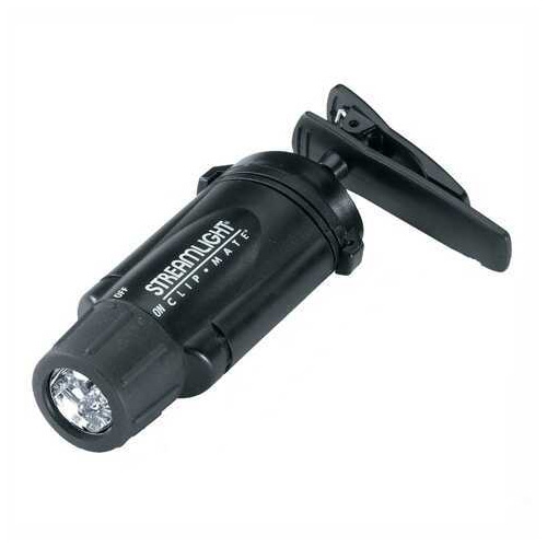 Streamlight Clipmate Flashlights White LED, (Black) 61101