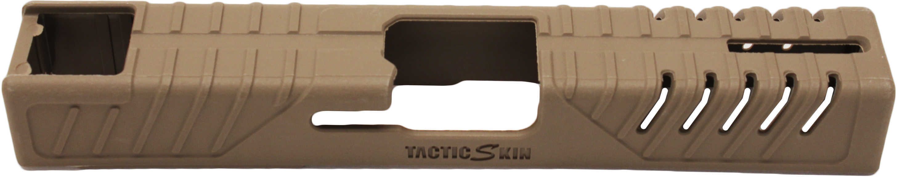 Mako Group Snap-On Skins for Glock 19 Slides Tan Md: TACTISKIN-19-T
