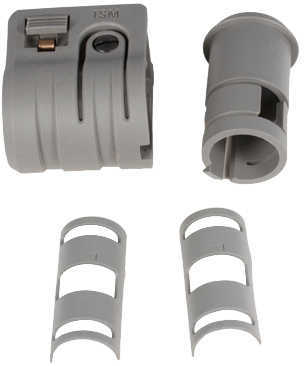 Mission First Tactical Torch Light/Laser Mount, Standard to 1"/.825"/.75" QD Grey Md: TSMGY
