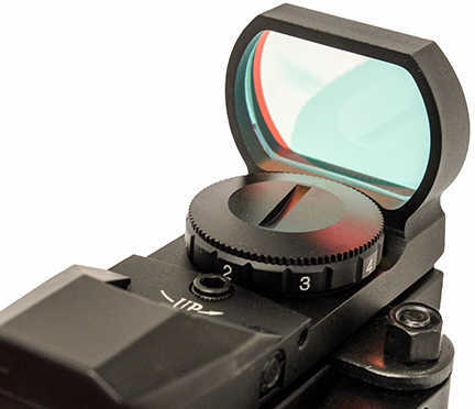 NcStar Red Reflex Sight/4 Reticles/QR Mount/Black Md: D4BQ