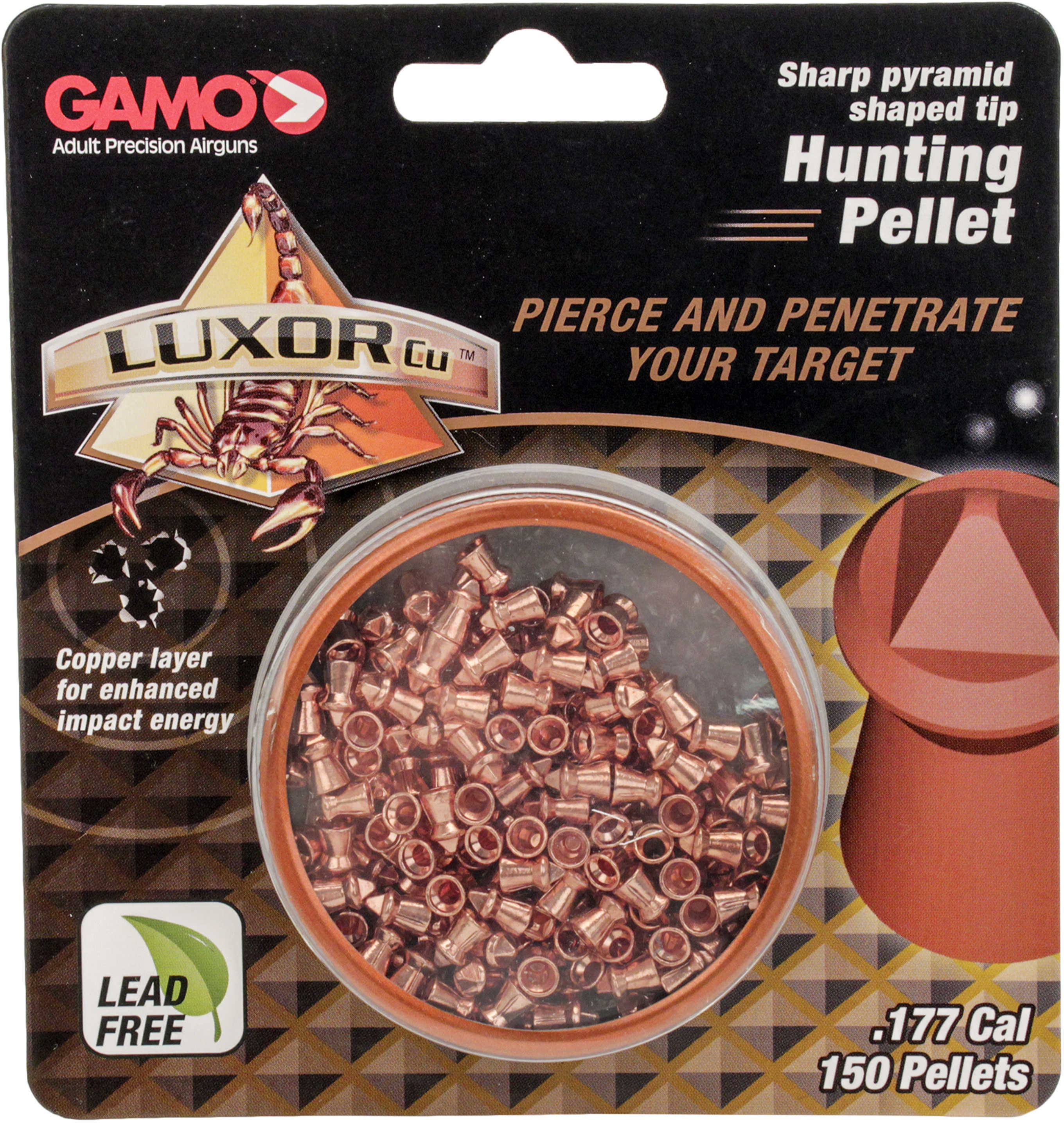 Gamo Luxor Cu .177 Pyramid (Per 150) Md: 632282054