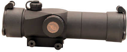 Truglo Triton Red Dot Picatinny Red/Green/Blue Reticle Colors 3 MOA Center Dot. Illuminated Ring represents 20" Circle a