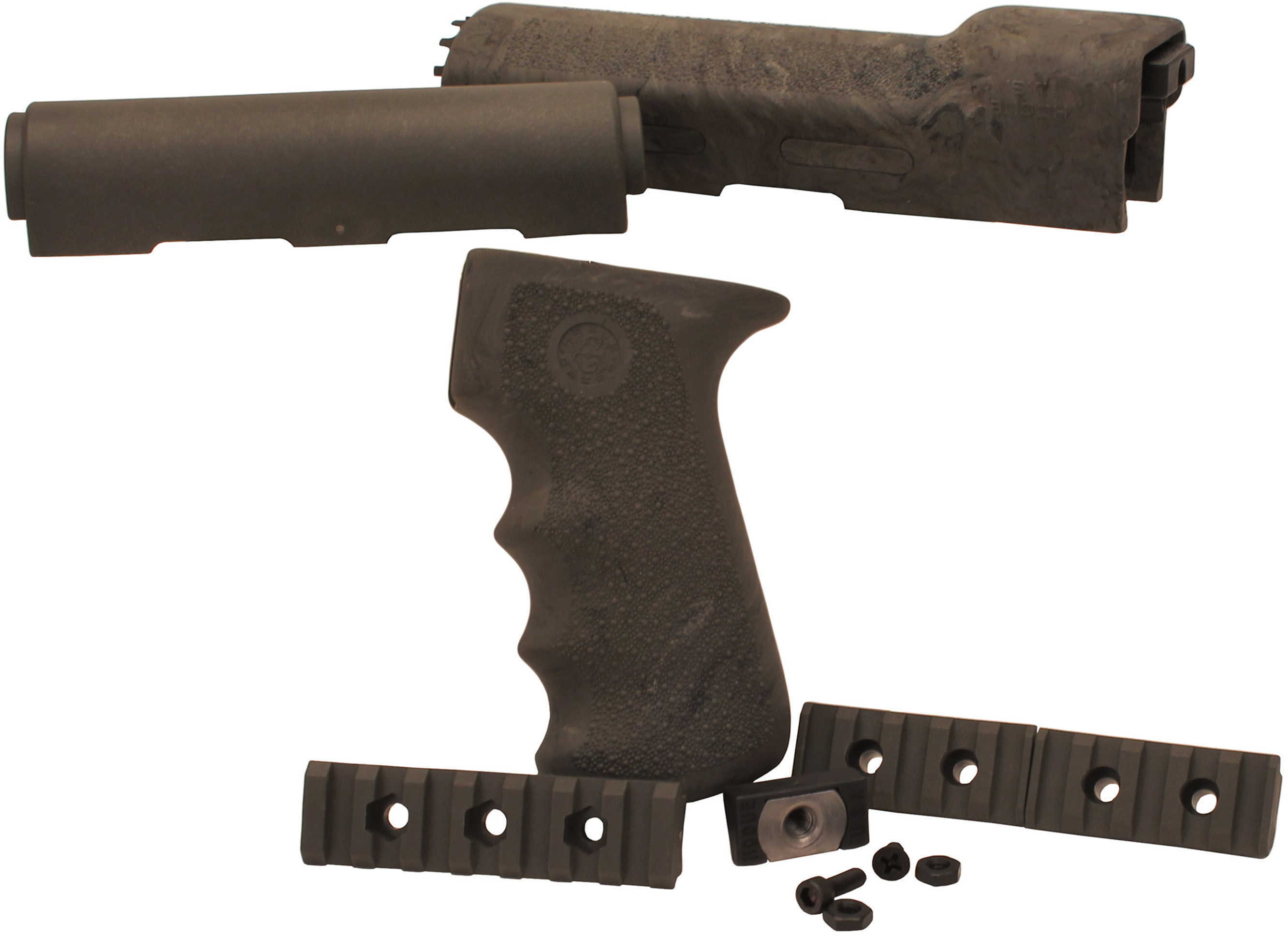 Hogue AK-47 Rubber Grip Yugo Style w/Forend, Ghillie Green 74818