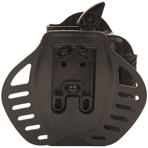 Hogue Powerspeed ARS Stage 1 CarbonFiber Weave Hoslter Springfield XD9, Right Hand Md: 52873