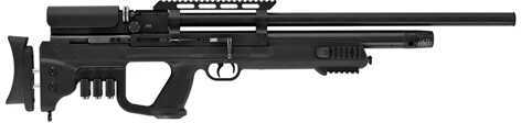 Hatsan USA Gladius Long Pcp Air Rifle .25 Caliber, 23" Barrel, 9 Rounds, Black Synthetic Stock/Black