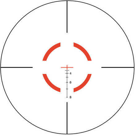 Trijicon VCOG 1-6x24mm Riflescope Segmented Circle/Crosshair .223 Md: VC16-C-1600001