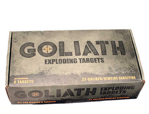 Tannerite Goliath Rimfire Exploding Target 8 Pack G8