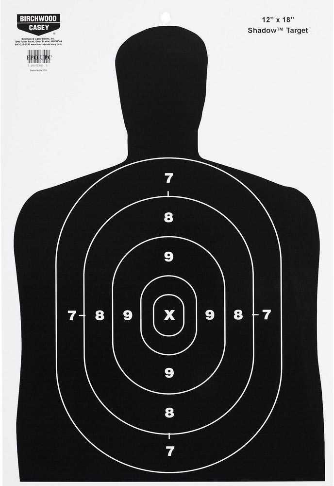 Birchwood Casey Eze-Scorer Target BC-27 12x18 100 Targets 37005