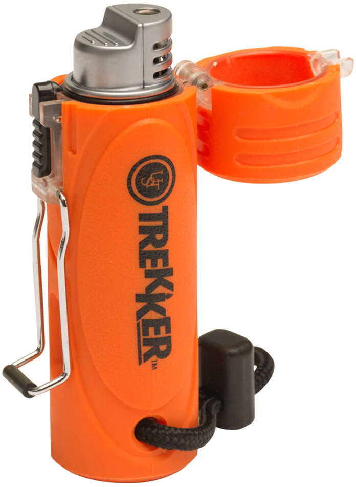 UST - Ultimate Survival Technologies Trekker Stormproof Lighter, Orange Finish, Blister Pack