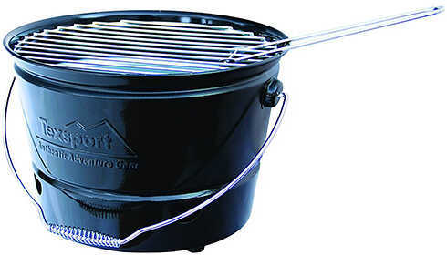 Portable Barbecue BBQ Bucket Grill, Black Md: 15098