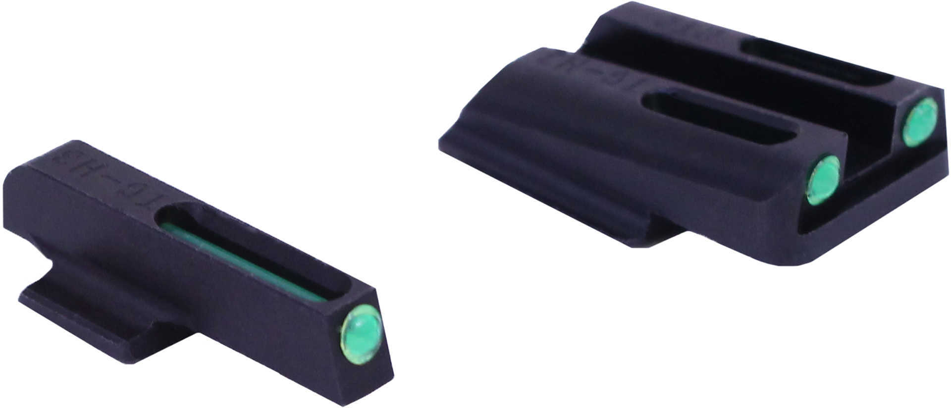 Truglo Brite-Site Tritium/Fiber Optic Sight Fits Ruger LC pistols Green TG131RT2