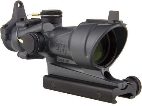 Trijicon ACOG 4x32 Tritium, BUIS & TA51 Mount, Cerakote, Sniper Grey Md: TA01-D-100317