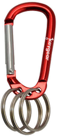 Ultimate Survival Technologies Carabiner Multi-Ring 1.0, Red Md: 50-KEY0095-04