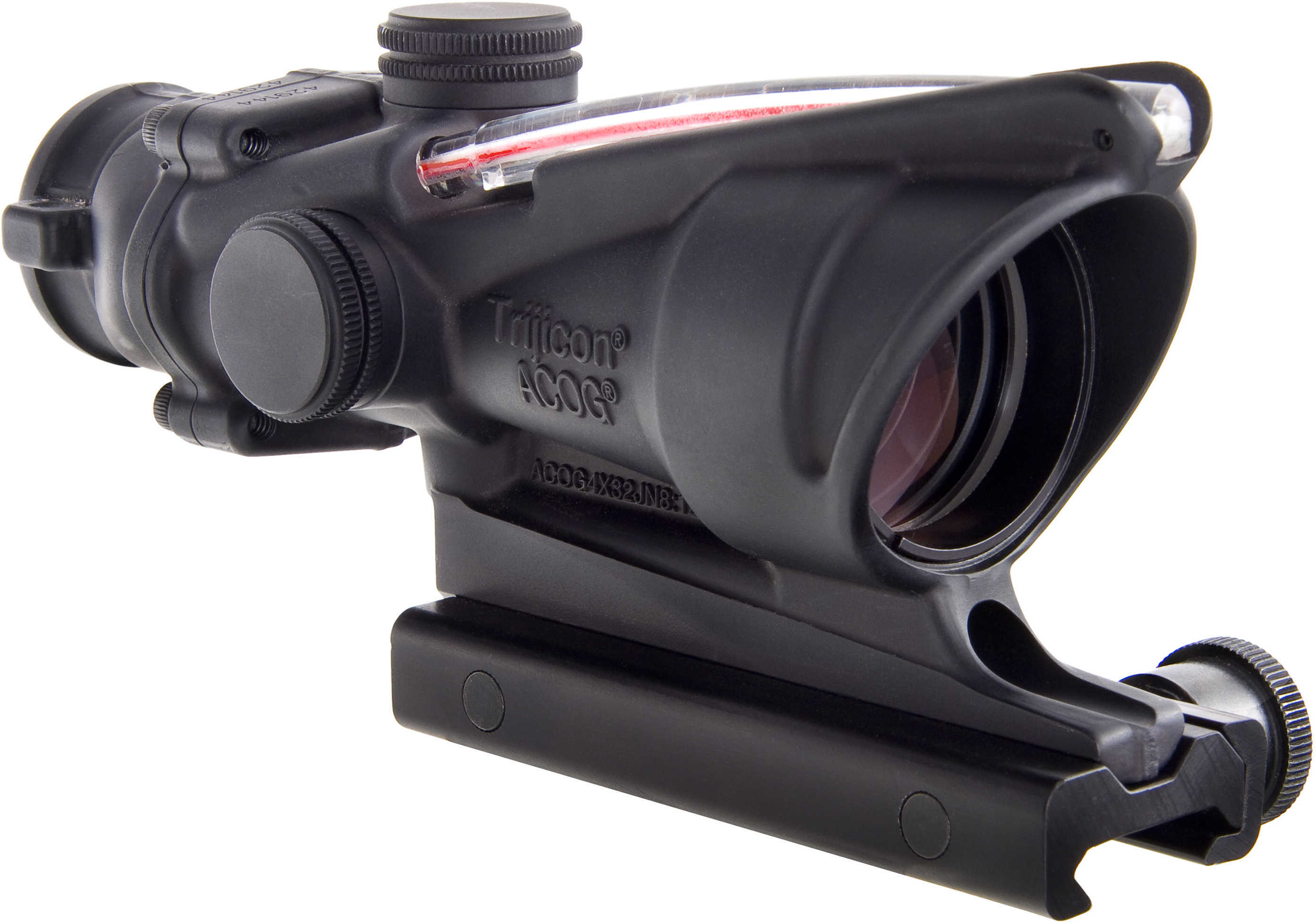 Trijicon ACOG Rifle Scope 4X 32 Red Crosshair .223 Matte W/Ta51 Mount Dual Illuminated Ta31-Ch