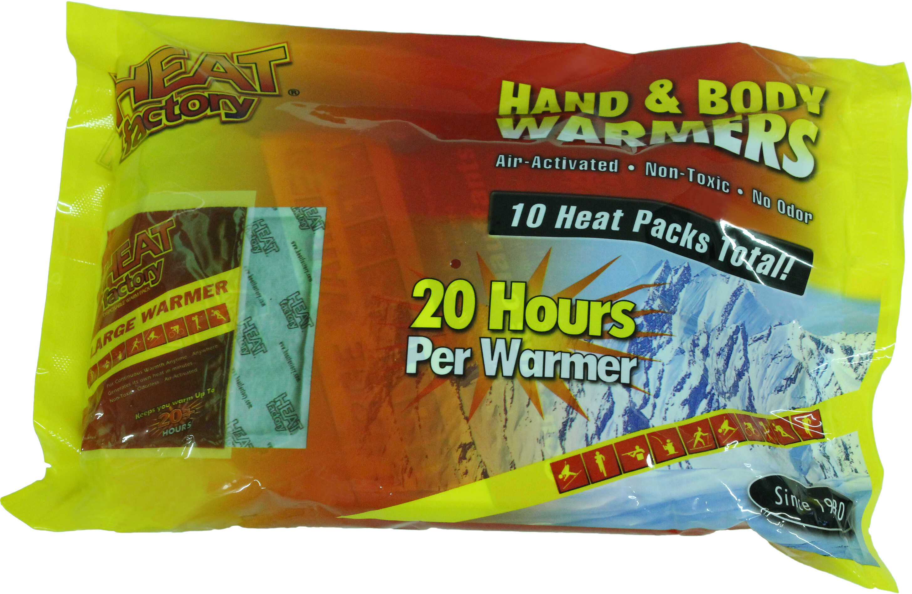 Heat Factory Hand and Body Warmer Bonus Pack Md: 1964-2