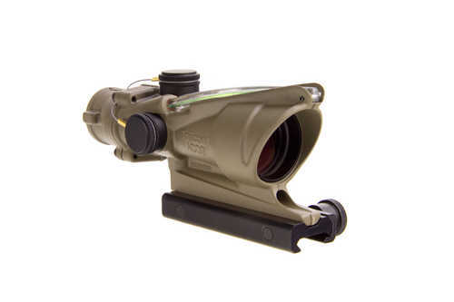 Trijicon ACOG 4x32 Dual Illuminated, Green Crosshair w/Flattop Mount, Cerakote, Flat Dark Earth Md: TA31-C-10 TA31-C-100380